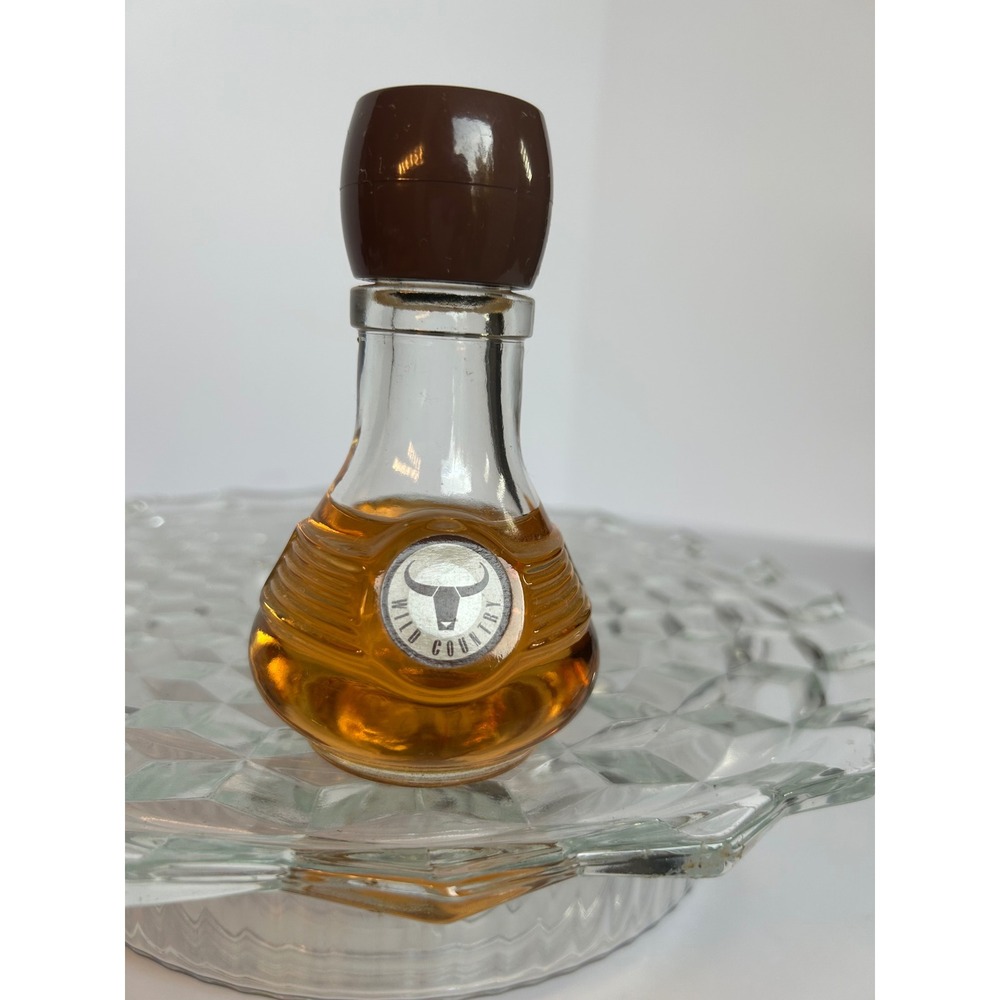 Vintage Avon Wild Country Aftershave Cologne Bottle Collectible Decor 4 fl‎ oz